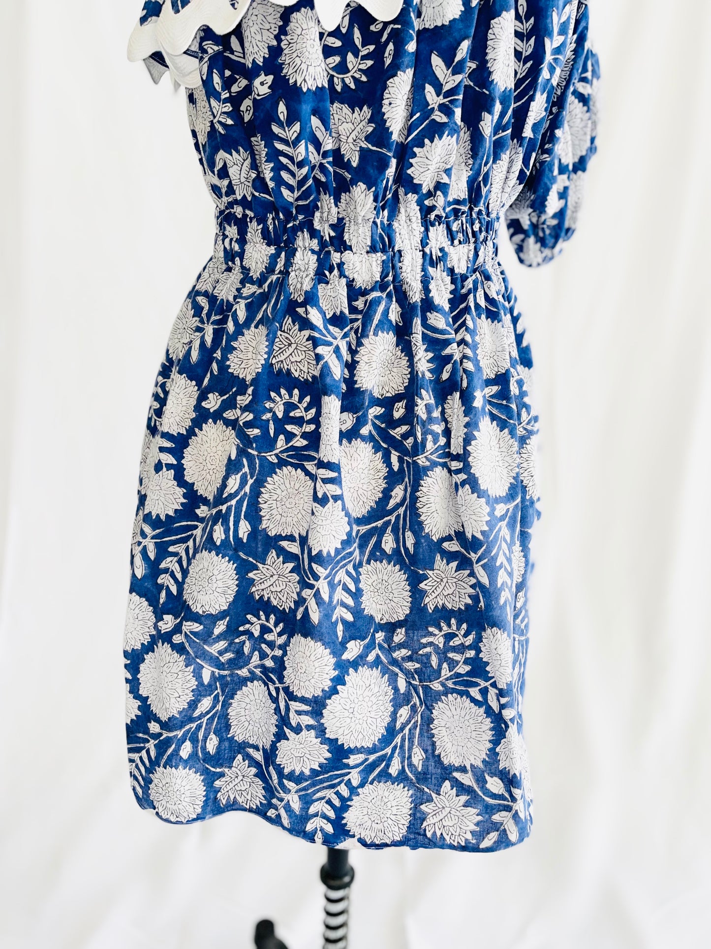 One Shoulder Ric Rac Dress