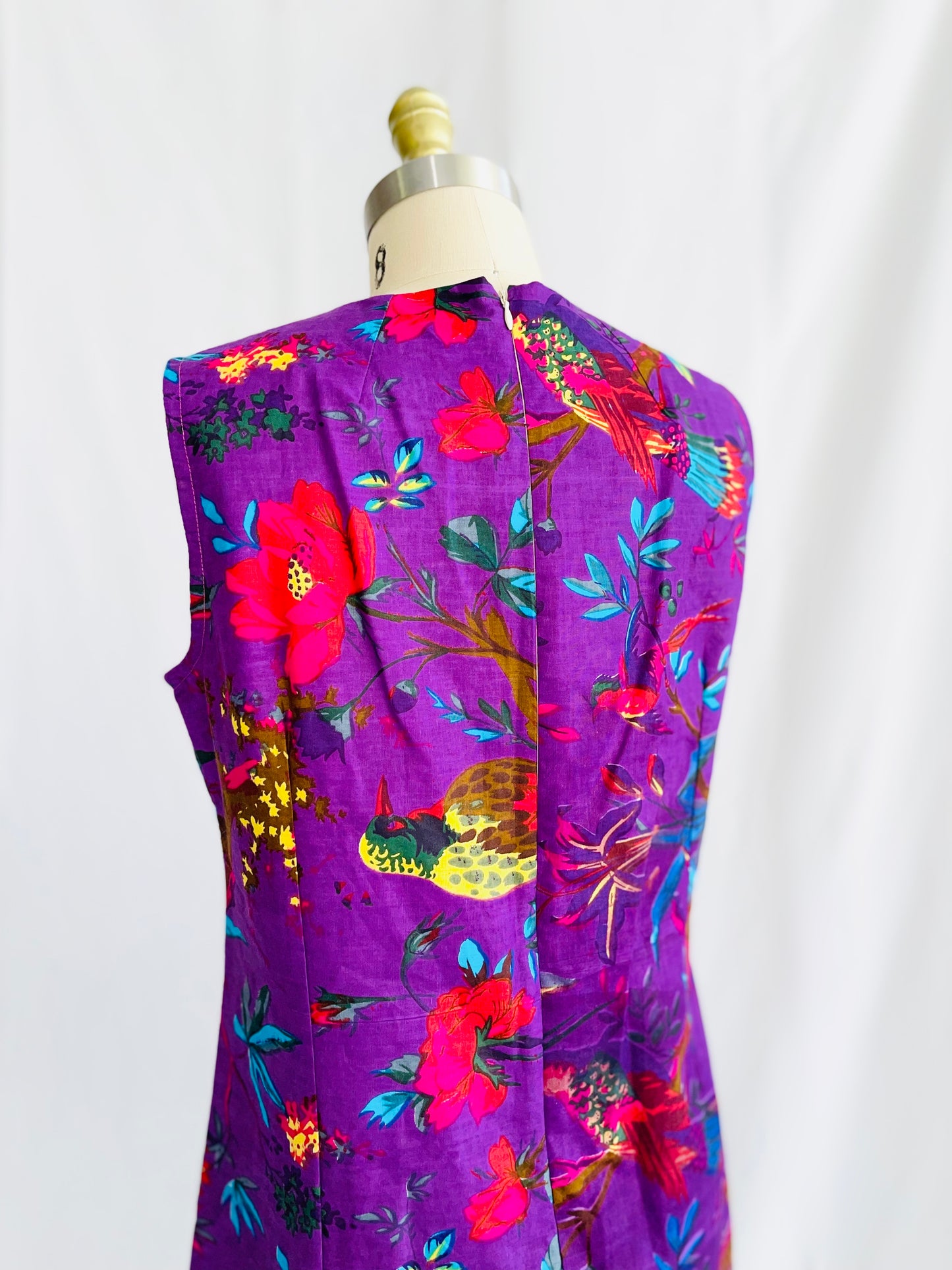 Retro Keyhole Mini Dress